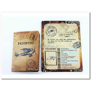 Προσκλητήριο Βάπτισης 1696 PASSPORT ΔΙΠΤΥΧΟ