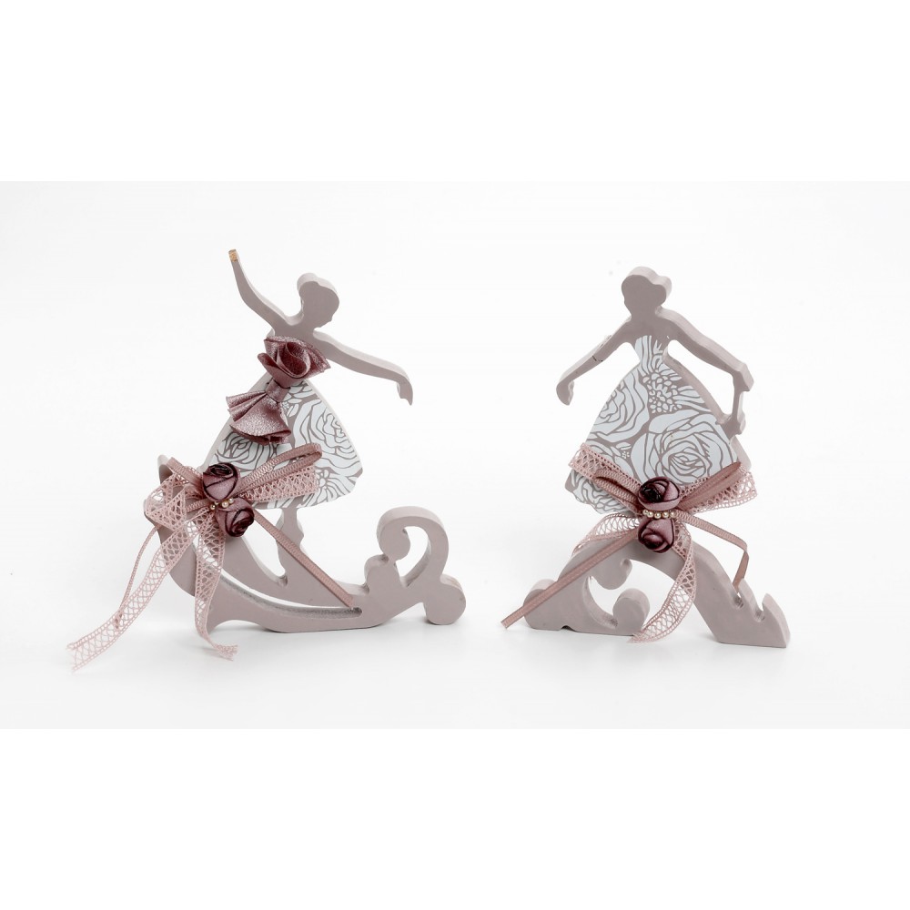 Μπαλαρίνα Μωβ με Φιόγκο Μεταξωτό